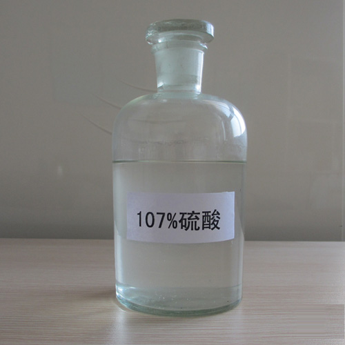 107%of sulfuric acid